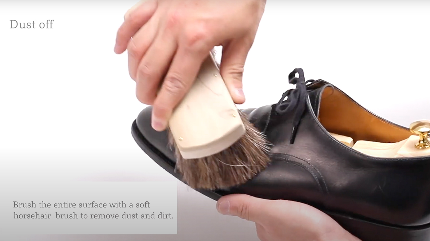 Horsehair Brush Leather